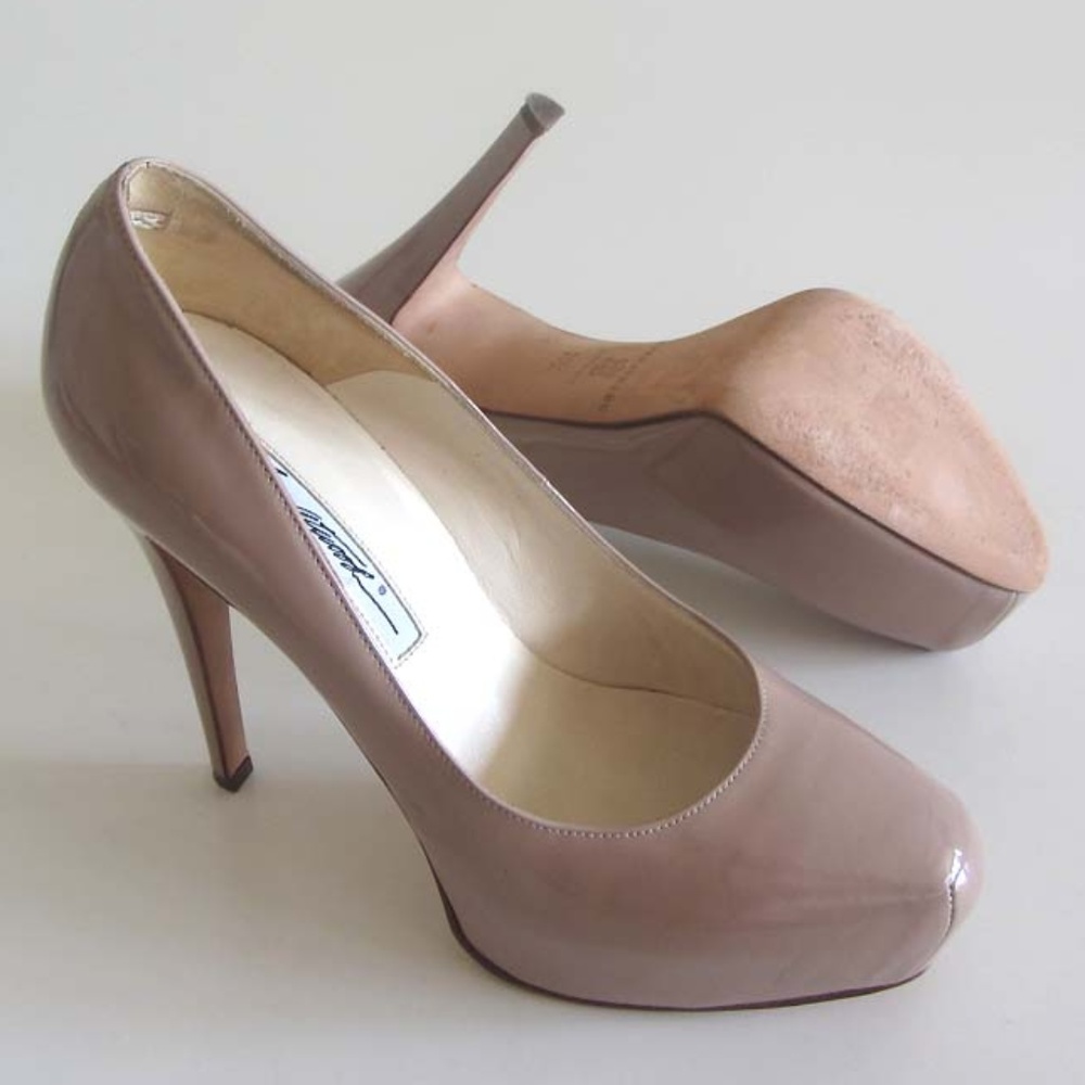 BRIAN ATWOOD Maniac nude hidden platform pump 36.5 - Picture 2 of 8